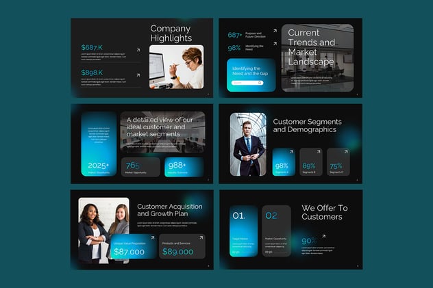 业务执行总结报告PPT模板 - 顶尖PPT