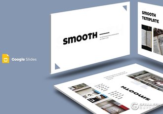 30页5种配色欧美简约大气Google slides模板 - 顶尖PPT