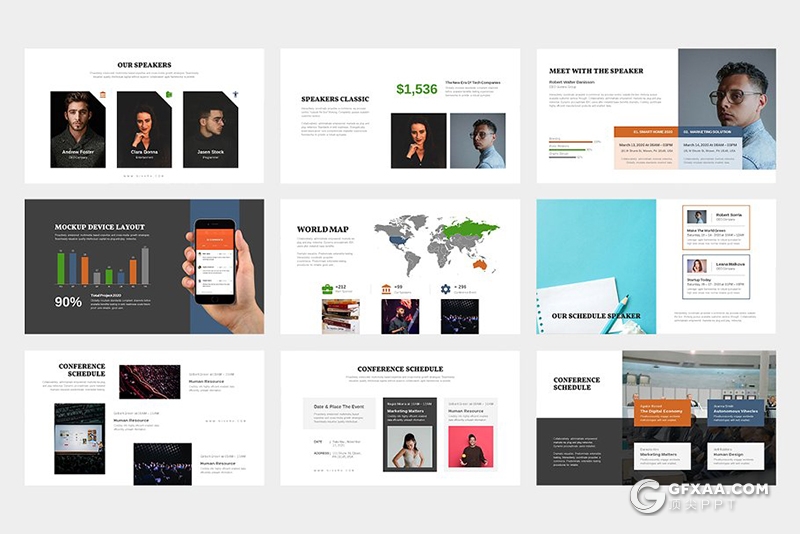 62页极简商务多用途ppt模板 - 顶尖PPT