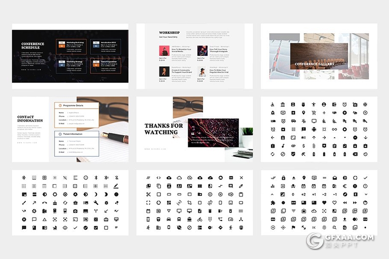 62页极简商务多用途ppt模板 - 顶尖PPT