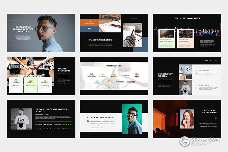 62页极简商务多用途ppt模板 - 顶尖PPT