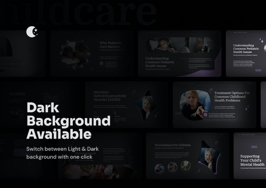 儿童保育幼儿教育培训Keynote模板 - 顶尖PPT