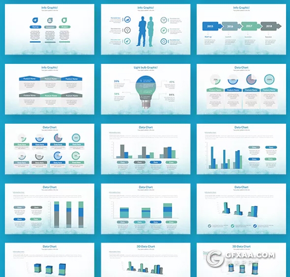 247页欧美大型商务keynote模板 2种底色100个XML配色文件 - 顶尖PPT