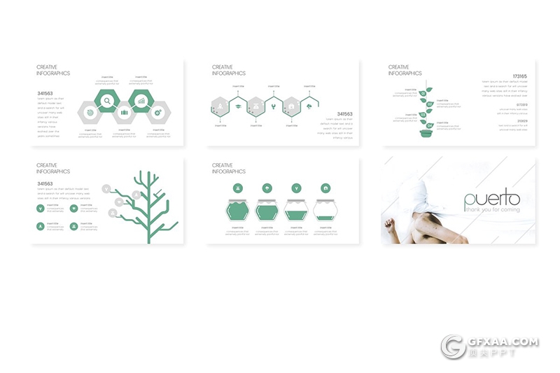 30页5种配色商务演讲通用keynote模板 - 顶尖PPT