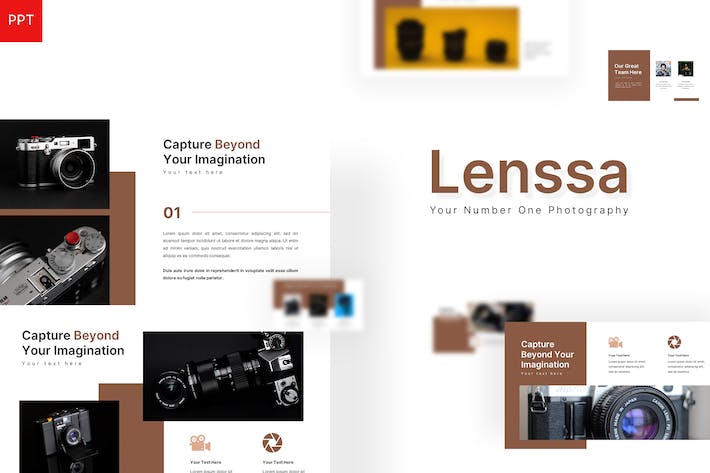 商务风格展示PPT模板 - 顶尖PPT