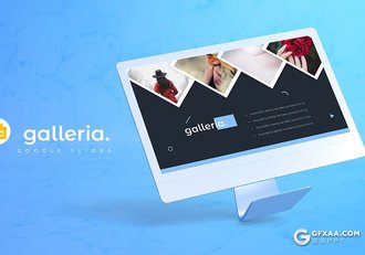 30页5种配色 团队照片展示商务通用Google slides模板 - 顶尖PPT