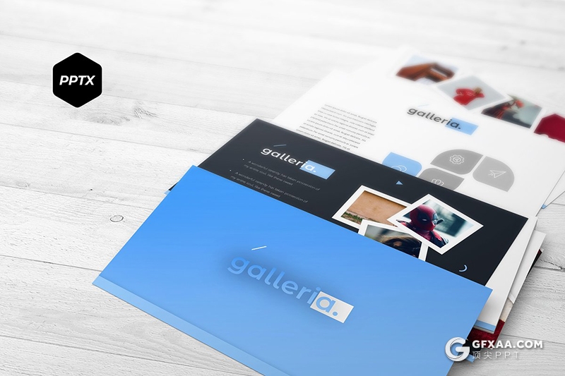 30页5种配色 团队照片展示商务通用ppt模板 - 顶尖PPT