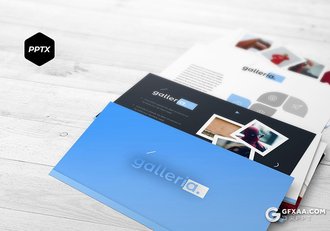 30页5种配色 团队照片展示商务通用ppt模板 - 顶尖PPT