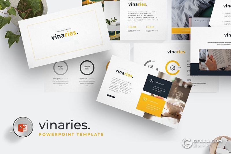 30页5种配色欧美商务ppt模板 - 顶尖PPT