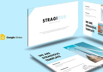 30页欧美商务风格Google slides模板 5种配色主题 - 顶尖PPT