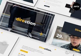 30页5种配色业务展示合作Google slides模板 - 顶尖PPT