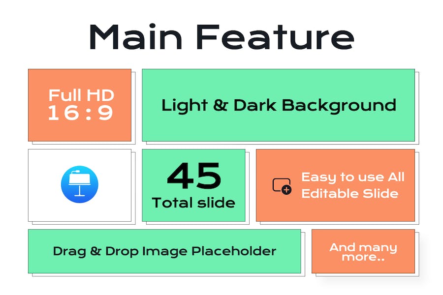 IT服务行业业务展示Keynote模板 - 顶尖PPT