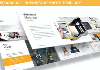 商务业务融资计划推介Keynote模板 - 顶尖PPT