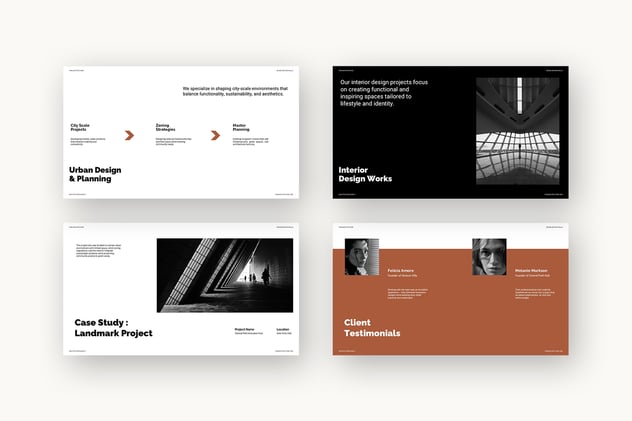 建筑师专业主题演讲Keynote模板 - 顶尖PPT