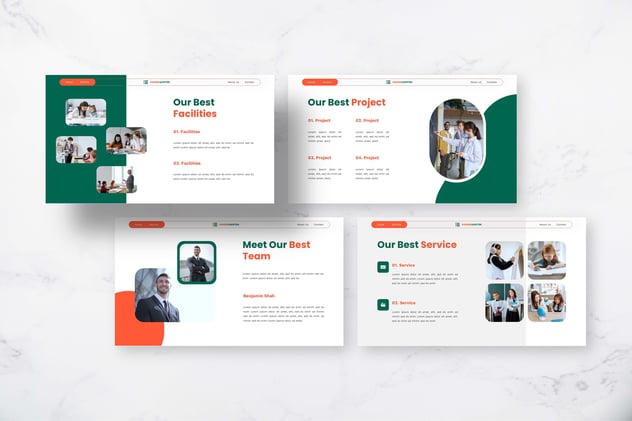 幼儿园教学成果展示育儿讲座keynote模板 - 顶尖PPT