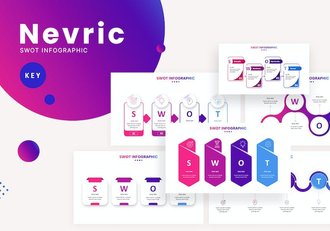 数据分析信息图形展示Keynote模板 - 顶尖PPT