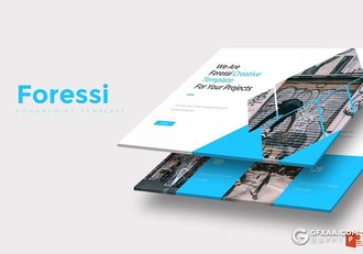 30页5种配色 欧美商务风格ppt模板 - 顶尖PPT