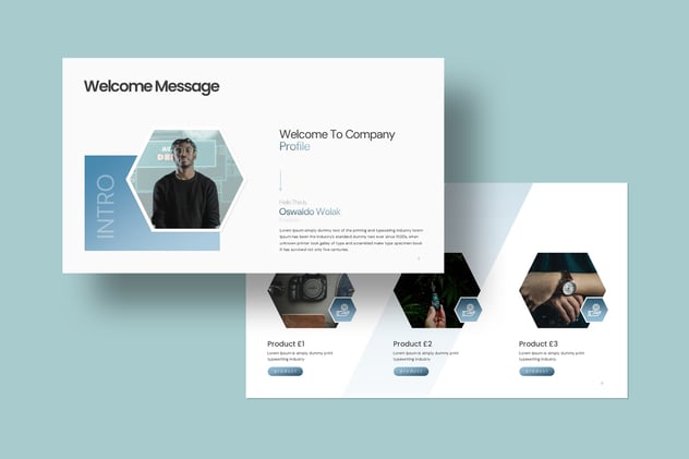 公司简介主题keynote模板 - 顶尖PPT