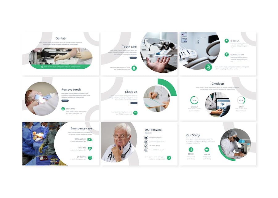 医疗美容整形诊疗方案PPT模板 - 顶尖PPT