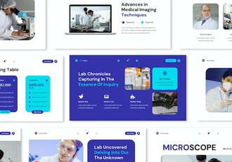 医疗中心业务介绍主题keynote模板 - 顶尖PPT