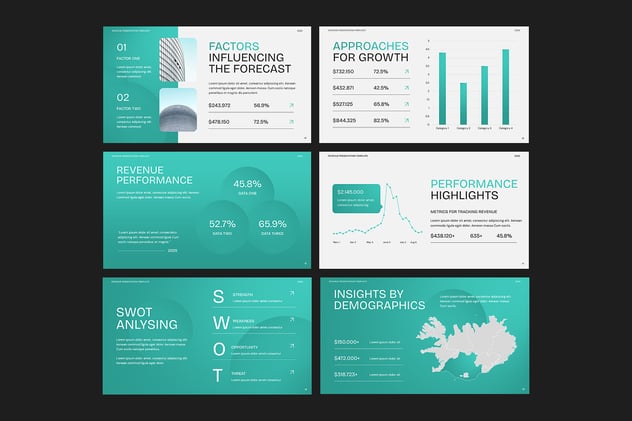 收入预算财务报告PPT模板 - 顶尖PPT