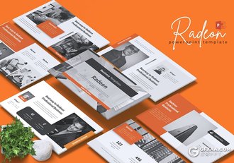 30页5种配色欧美商务通用ppt模板 - 顶尖PPT