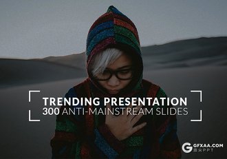 309页欧美文艺风格大型PPT模板 - 顶尖PPT