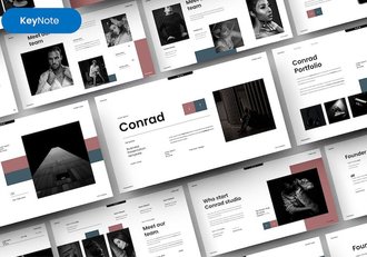 商务风格企业介绍展示通用keynote模板 - 顶尖PPT