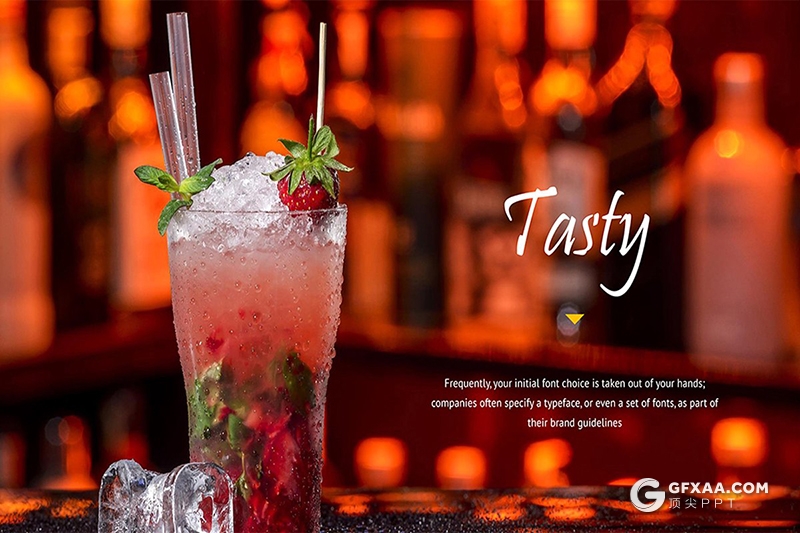 56页餐饮美食介绍展示ppt模板 两种尺寸规格 - 顶尖PPT