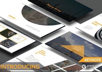 欧美简约风格商务多用途keynote模板 - 顶尖PPT