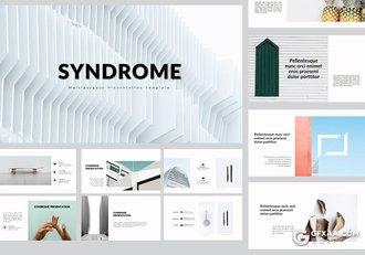 130页简约文艺风格欧美通用ppt模板 - 顶尖PPT