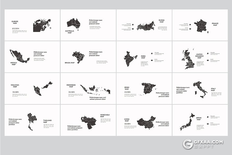 130页简约文艺风格欧美通用ppt模板 - 顶尖PPT
