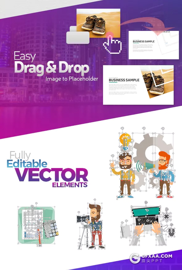 111页欧美SWOT高端商务通用PPT模板 3种尺寸比例 - 顶尖PPT