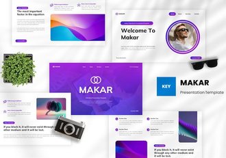 商务融资讲述展示创意Keynote模板 - 顶尖PPT