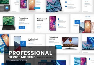 专业设备产品展示方案Keynote模板 - 顶尖PPT