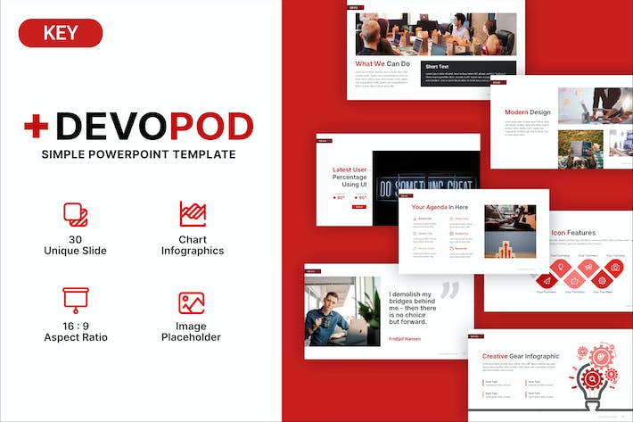 商务风格多用途keynote模板 - 顶尖PPT