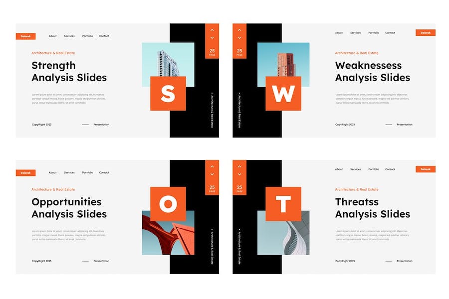 建筑设计房地产项目介绍Keynote模板 - 顶尖PPT