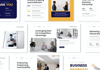 业务项目建议书keynote模板 - 顶尖PPT