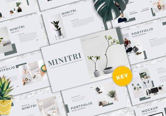 极简创意商业提案路演Keynote模板 - 顶尖PPT