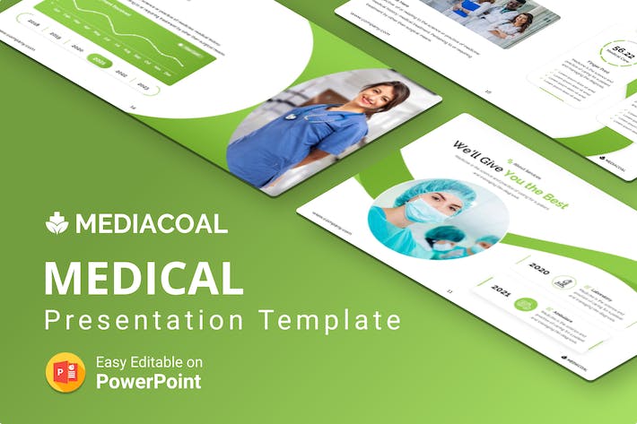 国外医疗行业专业质感PPT模板 - 顶尖PPT