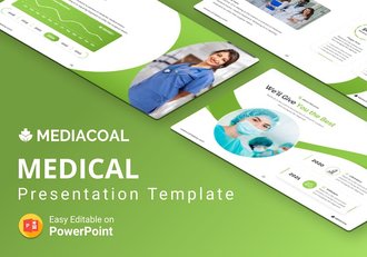 国外医疗行业专业质感PPT模板 - 顶尖PPT