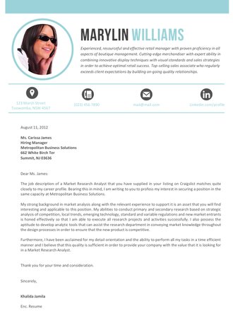 简约英文简历模板 - 顶尖PPT