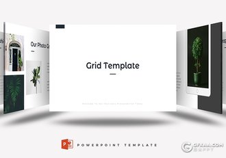 30页5种配色时尚文艺风格ppt模板 - 顶尖PPT