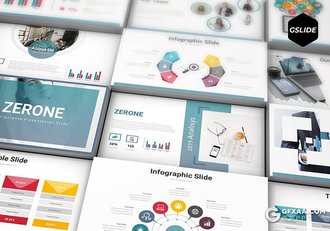 30页多色搭配设计创意商务Google slides模板 - 顶尖PPT