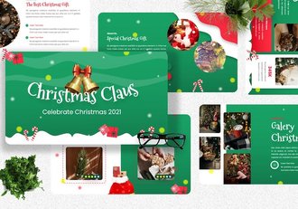 圣诞老人主题演讲方案Keynote模板 Retry - 顶尖PPT