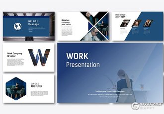 工作汇报业务合作商务keynote模板 - 顶尖PPT