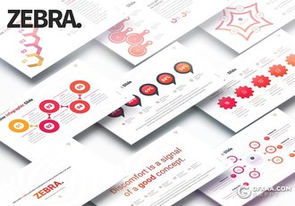 220页欧美高端商务通用PPT模板 12种主题配色 - 顶尖PPT