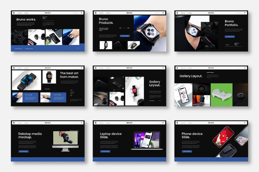 现代商务企业项目融资路演推介Keynote模板 - 顶尖PPT