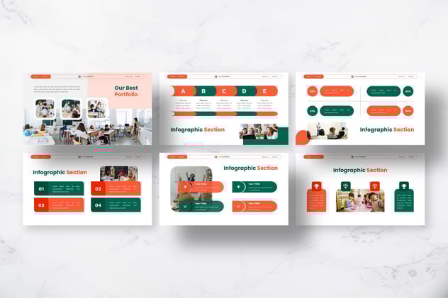 幼儿园教学成果展示育儿讲座keynote模板 - 顶尖PPT