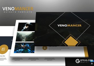 30页5种配色扁平化商务keynote模板 - 顶尖PPT